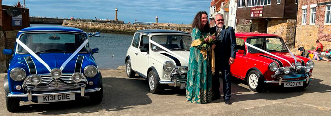 Mini Cooper wedding cars